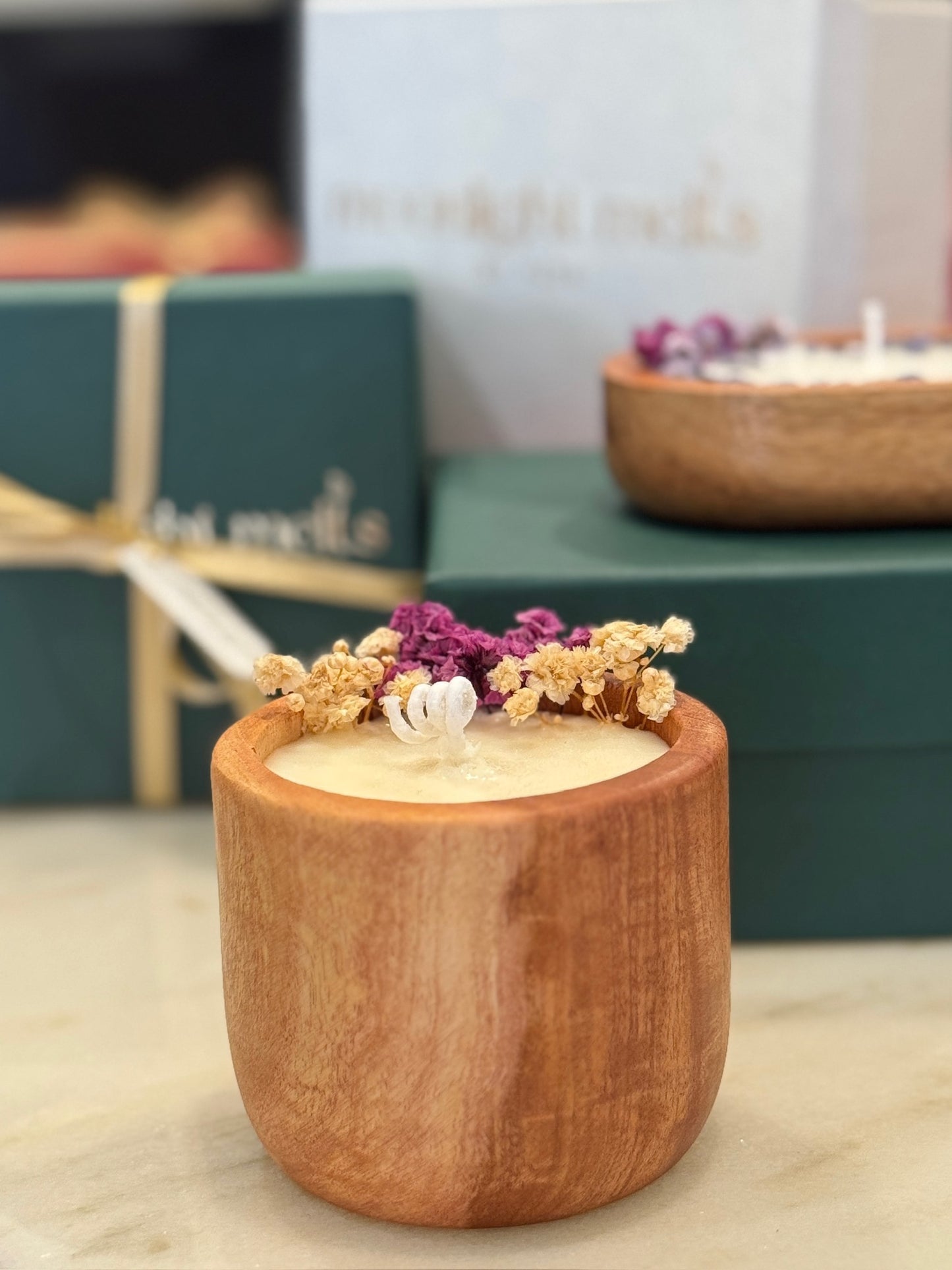 Wooden Scented Jar