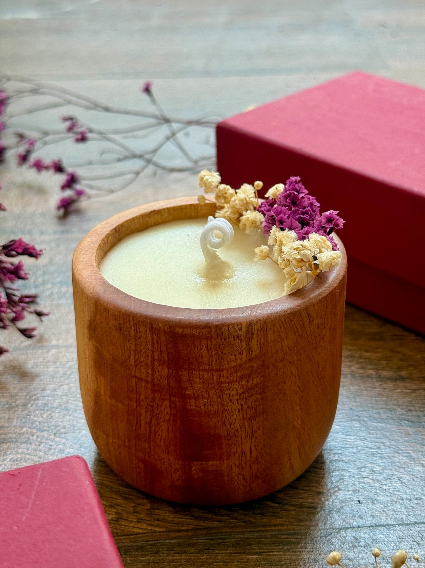 Wooden Scented Jar