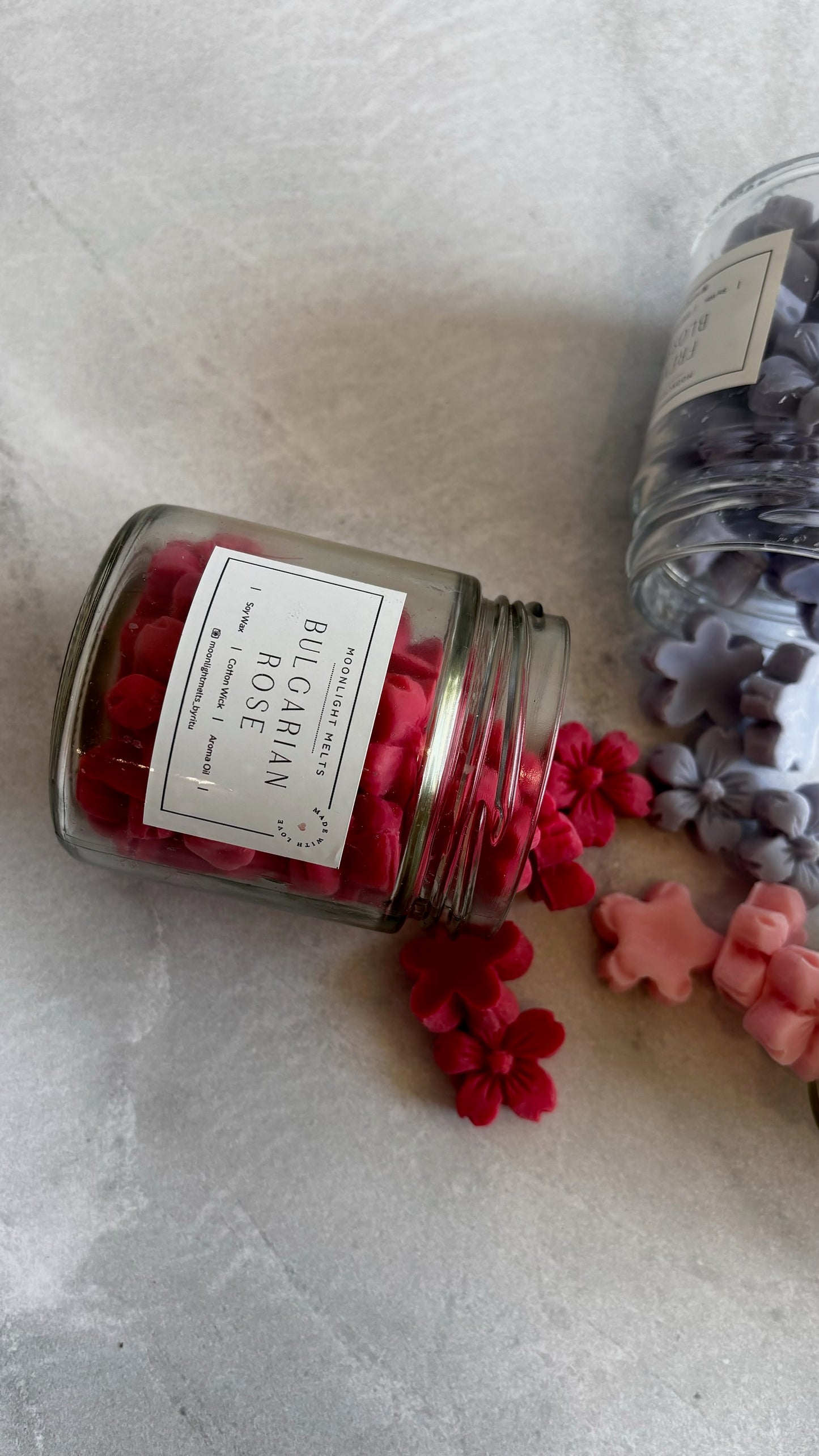 Rose Melts | Wax Melts Jar