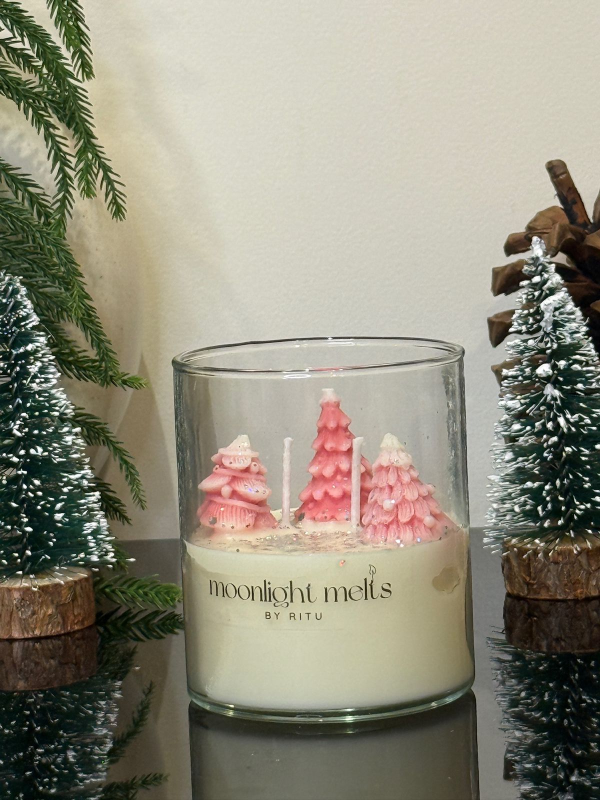 Christmas Cheer Jar (Pink)